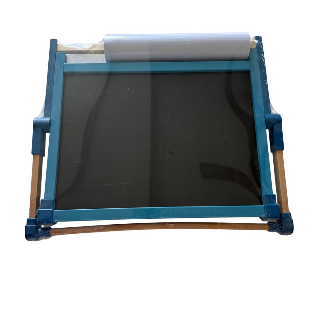 Melissa & Doug Tabletop Easel Kids One Size Blue Wooden Double-Sided Art Station